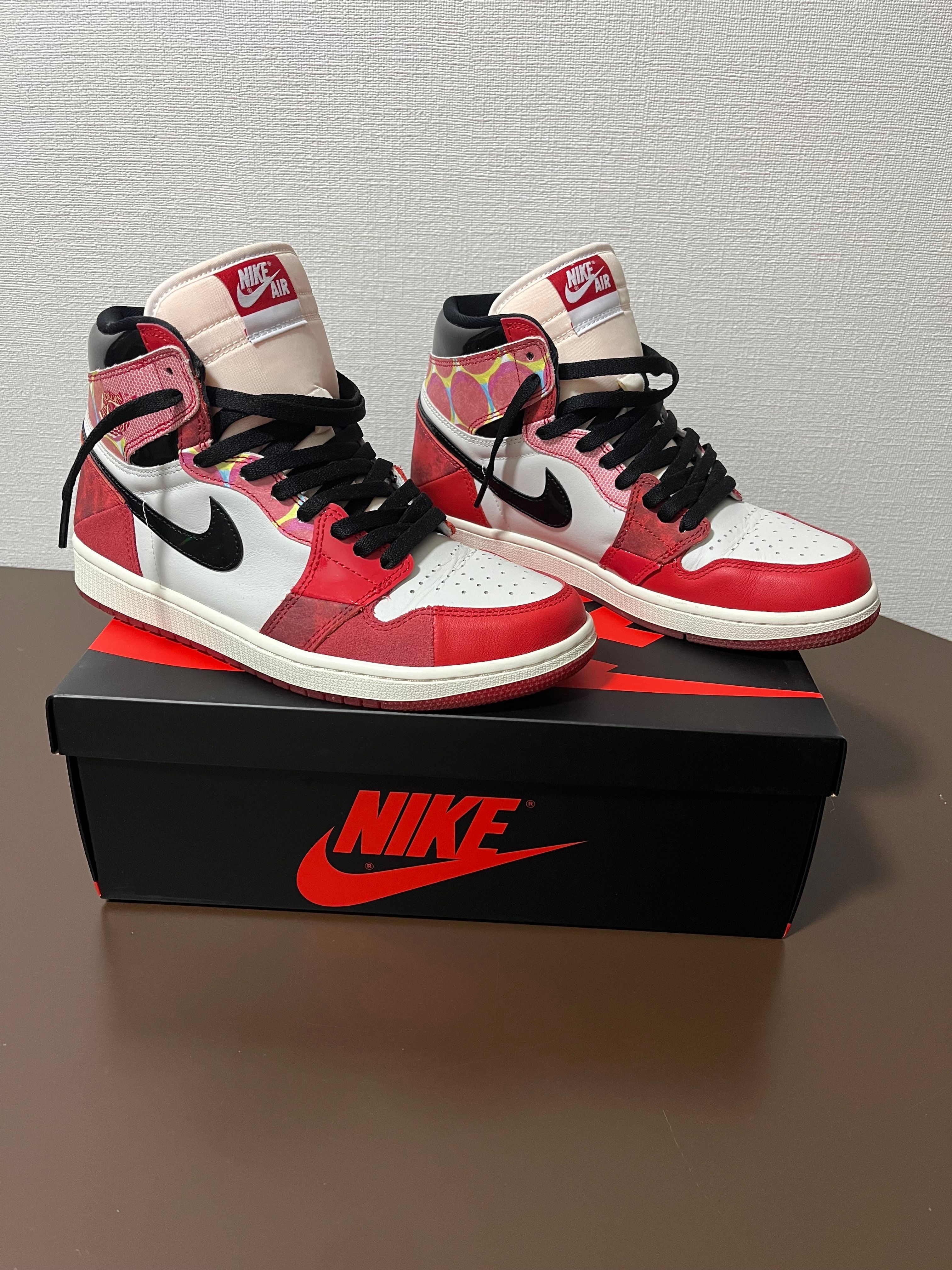 Spider-Man × Nike Air Jordan 1 Retro High OG SP "Spider-Man: Across the Spider-Verse/University Red"