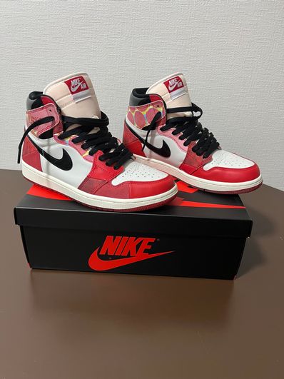 Spider-Man × Nike Air Jordan 1 Retro High OG SP "Spider-Man: Across the Spider-Verse/University Red"