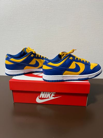 Nike Dunk Low "Blue Jay and University Gold"