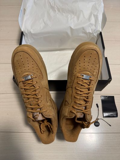 Supreme × Nike Air Force 1 Low "Flax/Wheat"