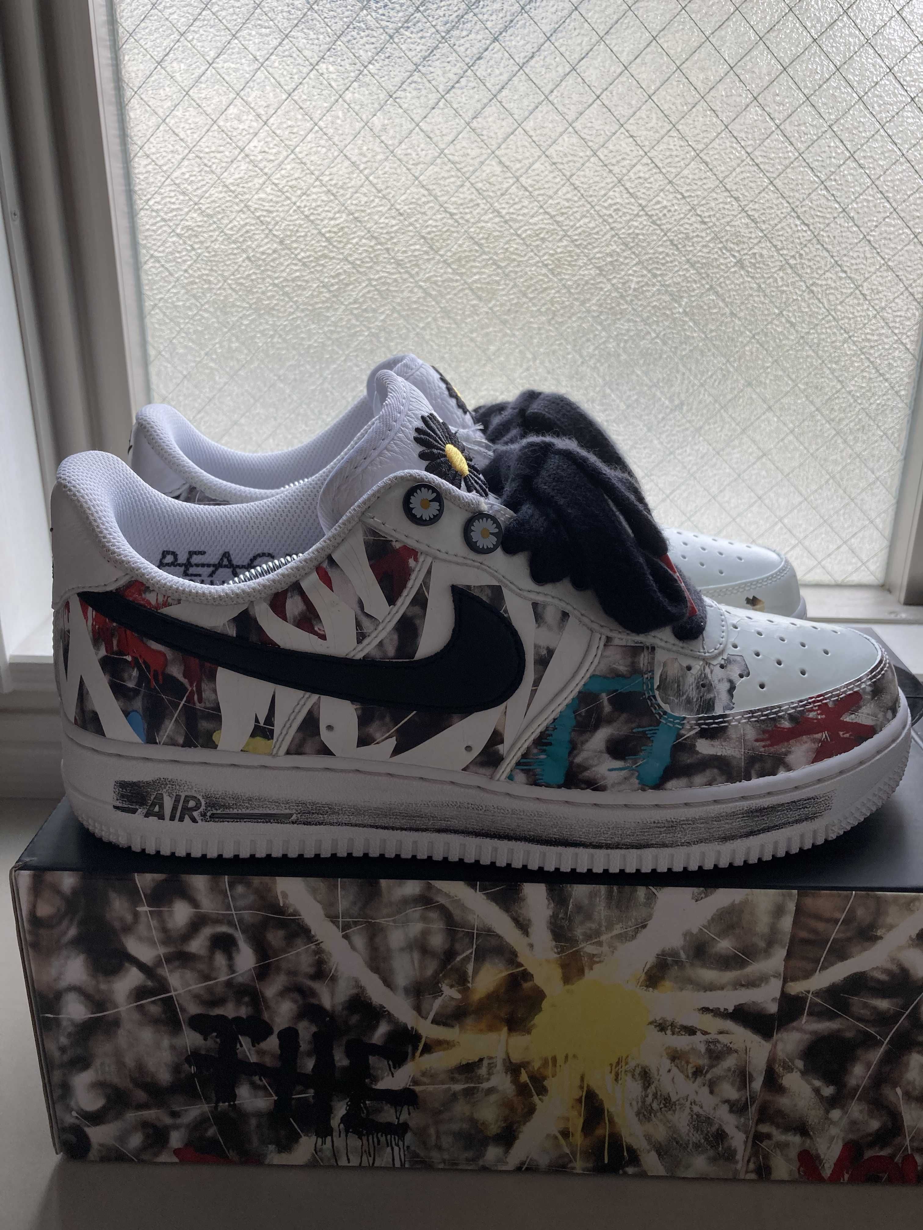 PEACEMINUSONE × Nike Air Force 1 Low "Para-noise/White/Black" / G-DRAGON