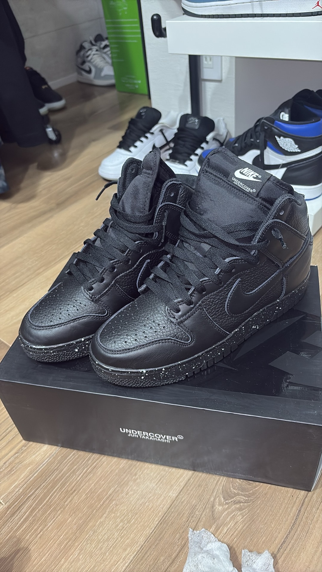 UNDERCOVER × Nike Dunk High Chaos "Black"