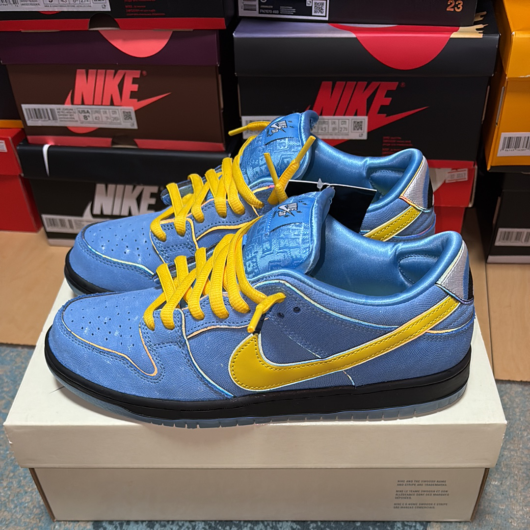 The Powerpuff Girls × Nike SB Dunk Low Pro QS "Bubbles"