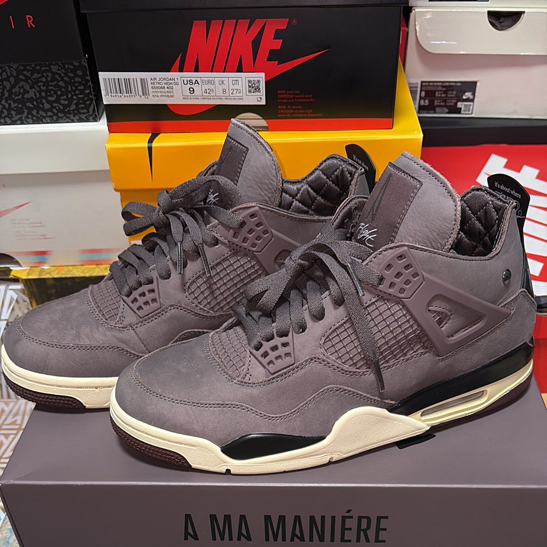 A Ma Maniere × Nike Air Jordan 4 "Violet Ore"