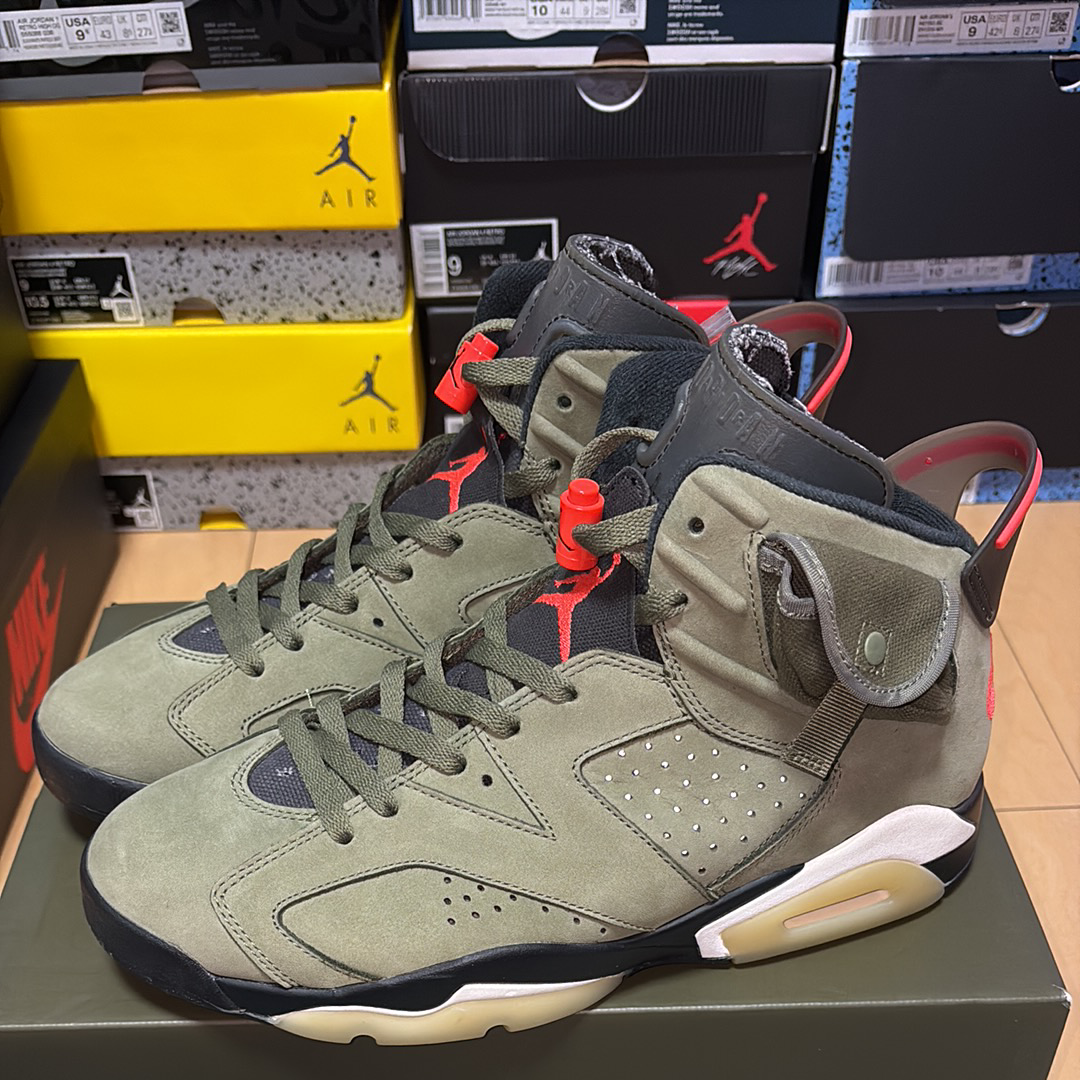 Travis Scott × Nike Air Jordan 6 Retro "Medium Olive"