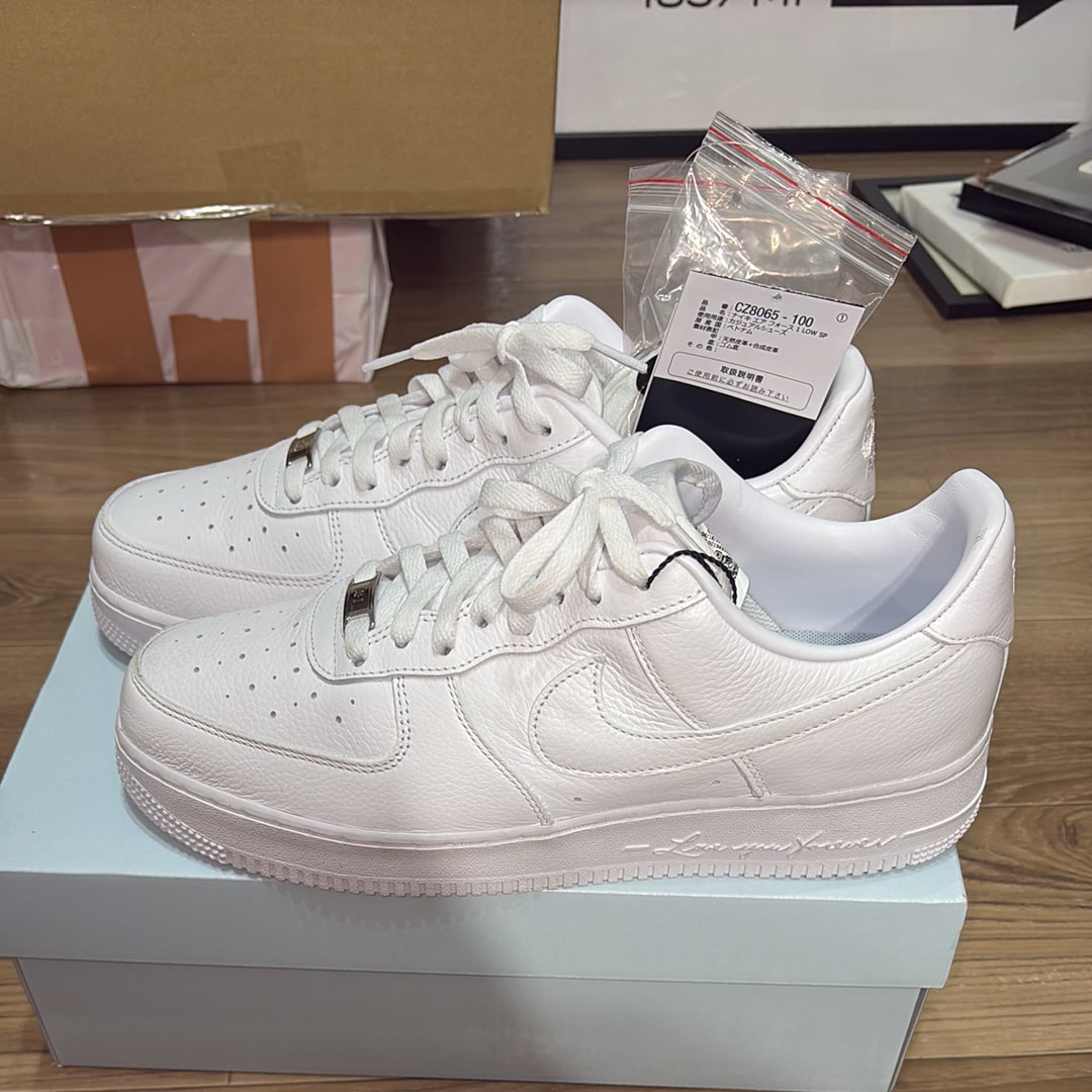 Drake NOCTA × Nike Air Force 1 Low Love You Forver "White"