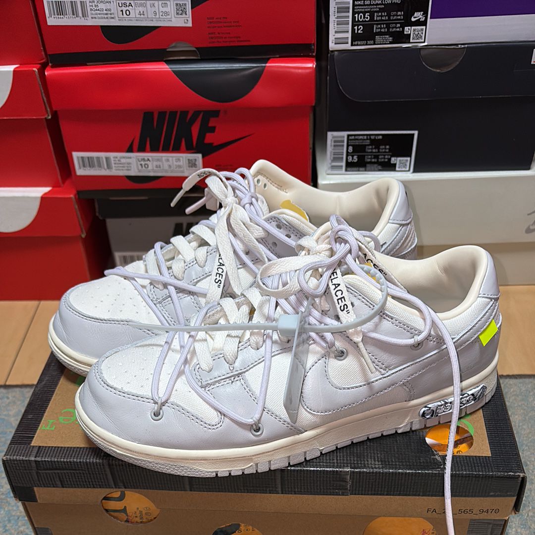 Off-White × Nike Dunk Low 1 of 50 "Lot.49"