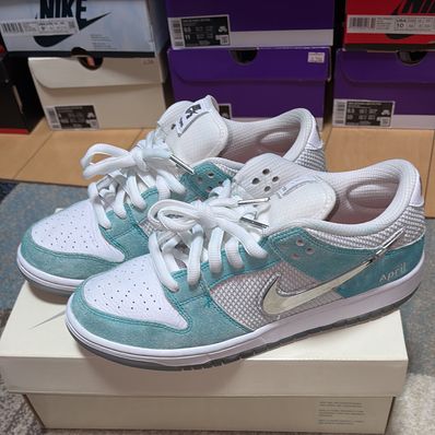 APRIL SKATEBOARDS × Nike SB Dunk Low Pro QS "White and Multi-Color"