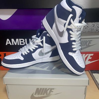 Nike Air Jordan 1 High OG CO.JP "White/Midnight Navy" (2020)(ブリーフケースなし)