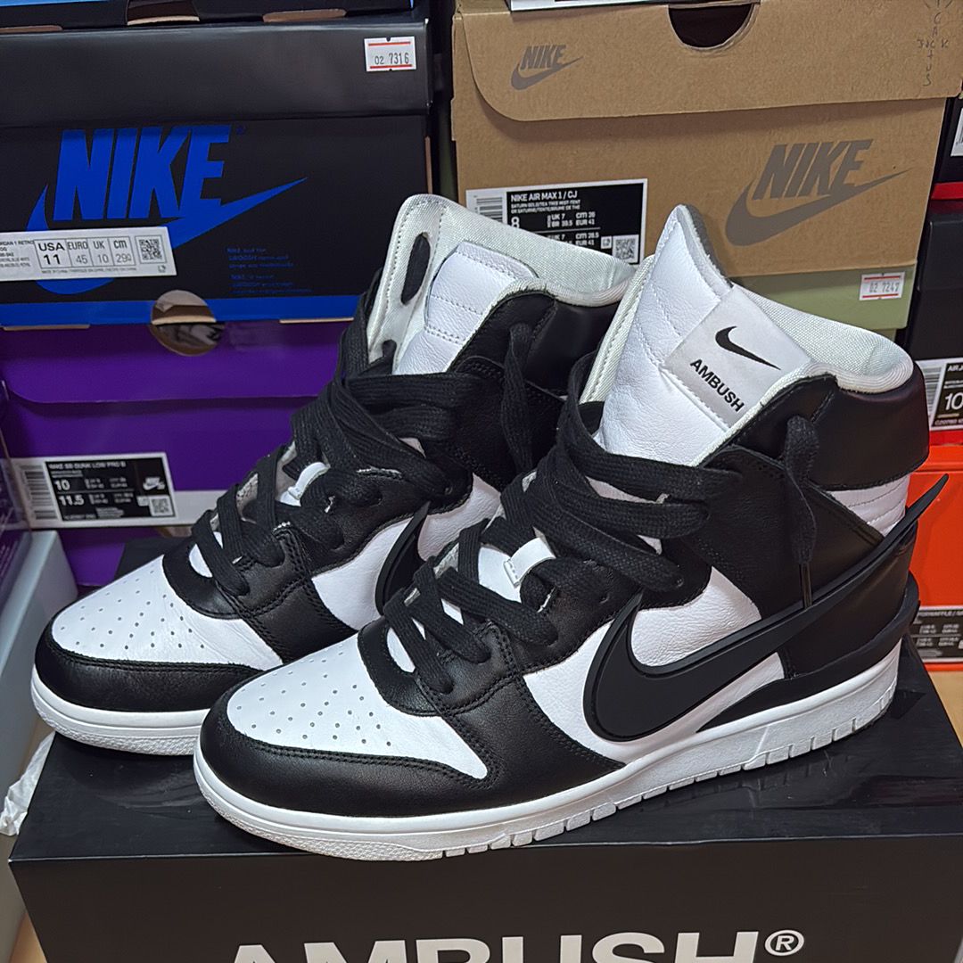 AMBUSH × Nike Dunk High "Black"