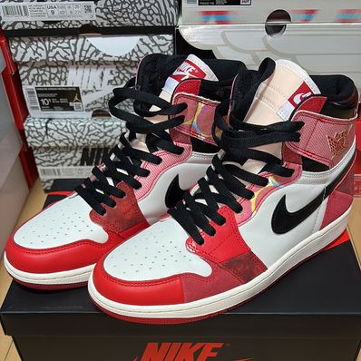 Spider-Man × Nike Air Jordan 1 Retro High OG SP "Spider-Man: Across the Spider-Verse/University Red"