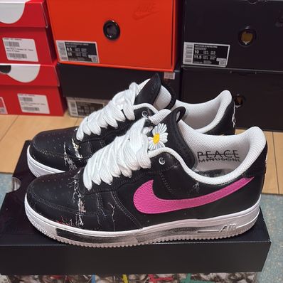 PEACEMINUSONE × Nike Air Force 1 Low '07 Para-Noise 3.0 "Black and Multi-Color" / G-DRAGON
