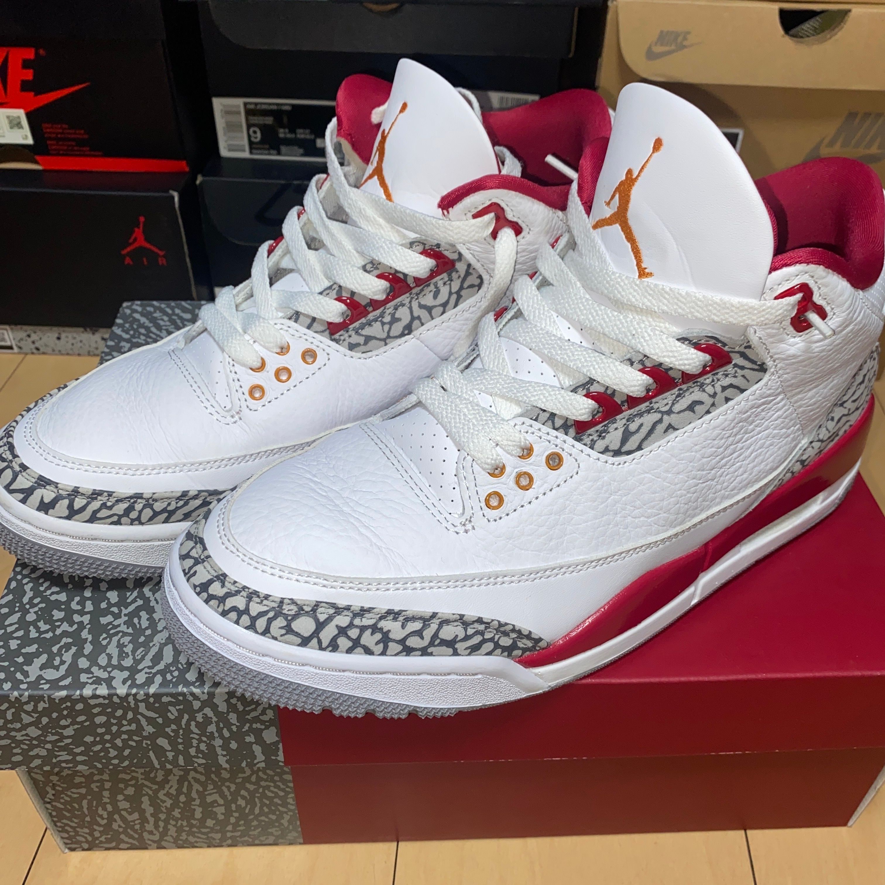 Nike Air Jordan 3 "Cardinal Red"