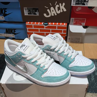 APRIL SKATEBOARDS × Nike SB Dunk Low Pro QS "White and Multi-Color"