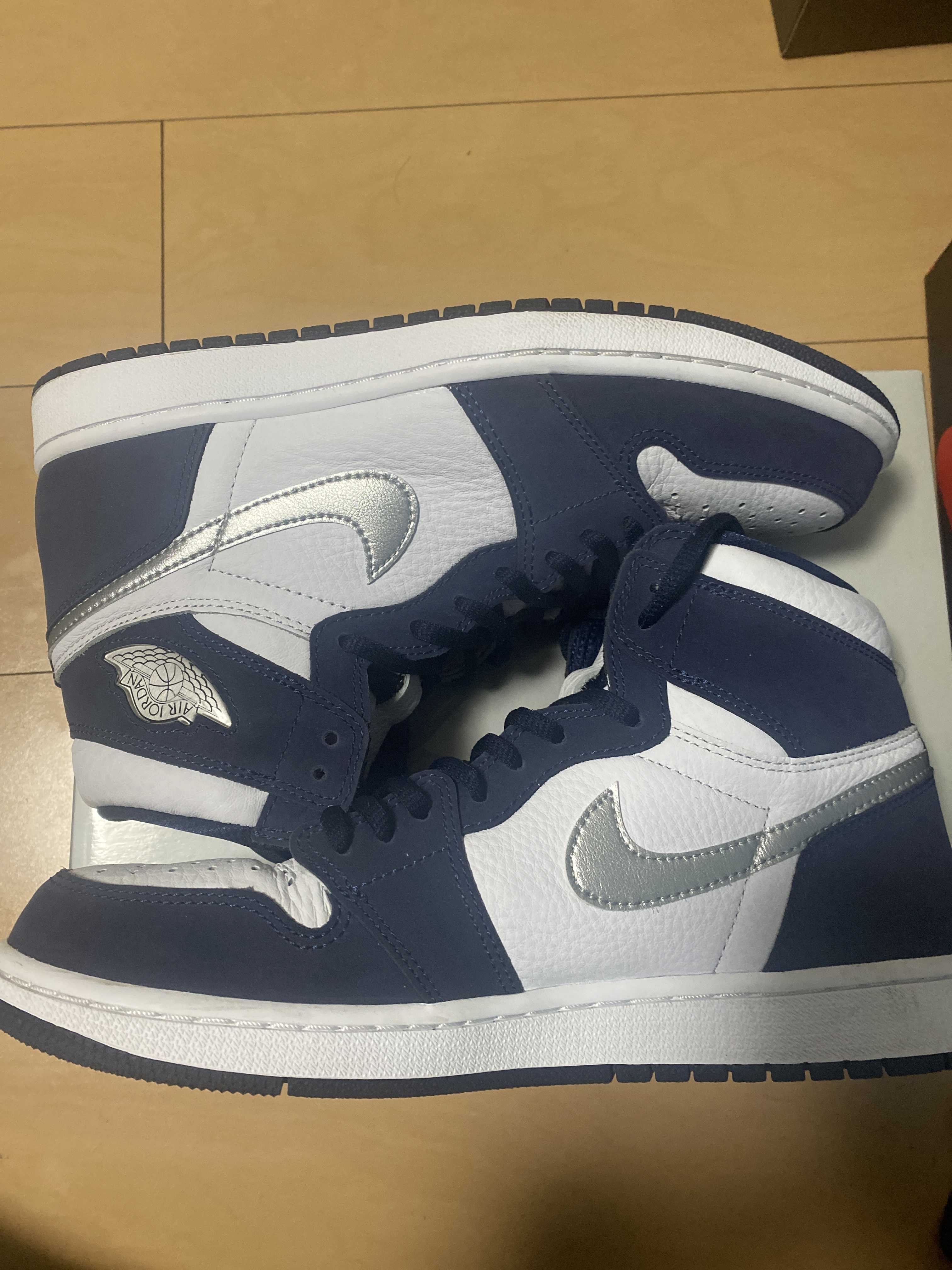 Nike Air Jordan 1 High OG CO.JP "White/Midnight Navy" (2020)(ブリーフケースなし)