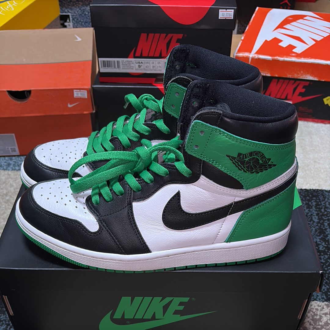 Nike Air Jordan 1 Retro High OG "Celtics/Black and Lucky Green" (2023)