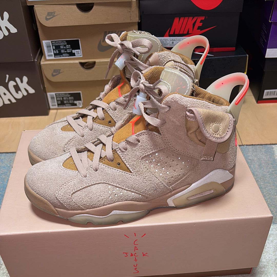 Travis Scott × Nike Air Jordan 6 "British Khaki"