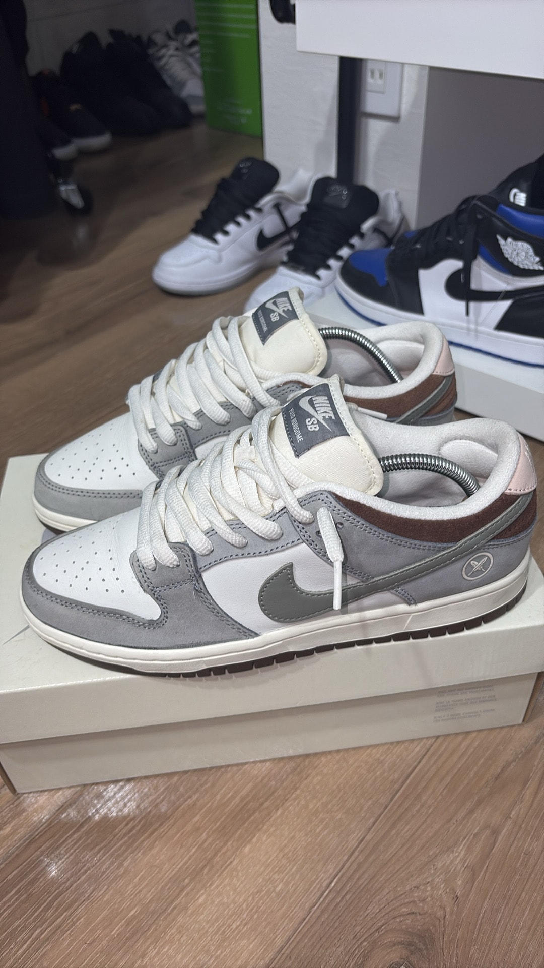 堀米 雄斗(Yuto Horigome) × Nike SB Dunk Low Pro QS "Wolf Grey"