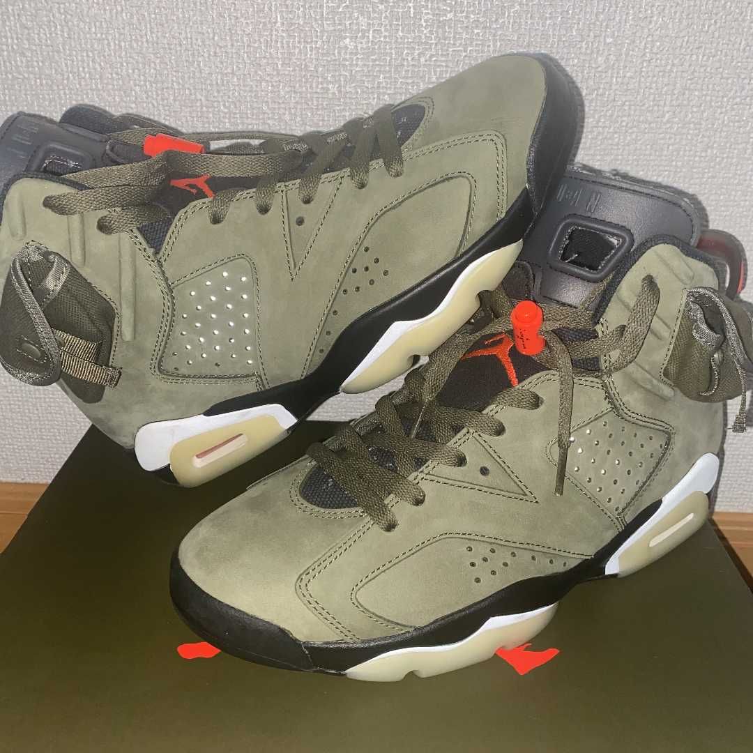 Travis Scott × Nike Air Jordan 6 Retro "Medium Olive"