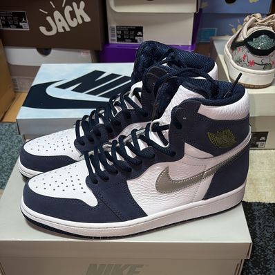 Nike Air Jordan 1 High OG CO.JP "White/Midnight Navy" (2020)(ブリーフケースなし)