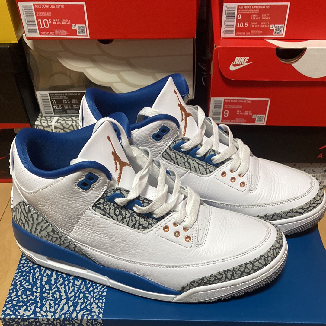 Nike Air Jordan 3 Retro "True Blue and Copper"