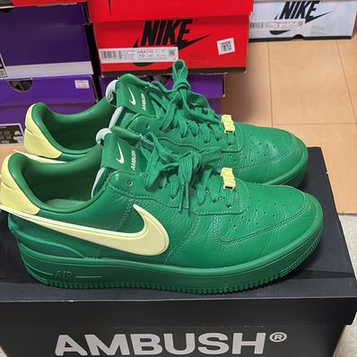 AMBUSH × Nike Air Force 1 Low "Pine Green and Citron"