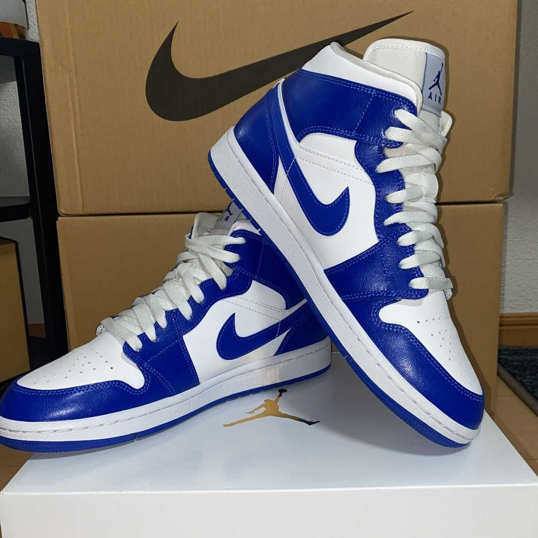 Nike Women's Air Jordan 1 Mid "Kentucky Blue"