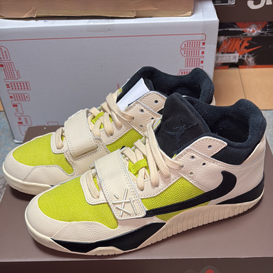 Travis Scott × Nike Jordan Jumpman Jack TR CJ1 T-Rexx "Bright Cactus"