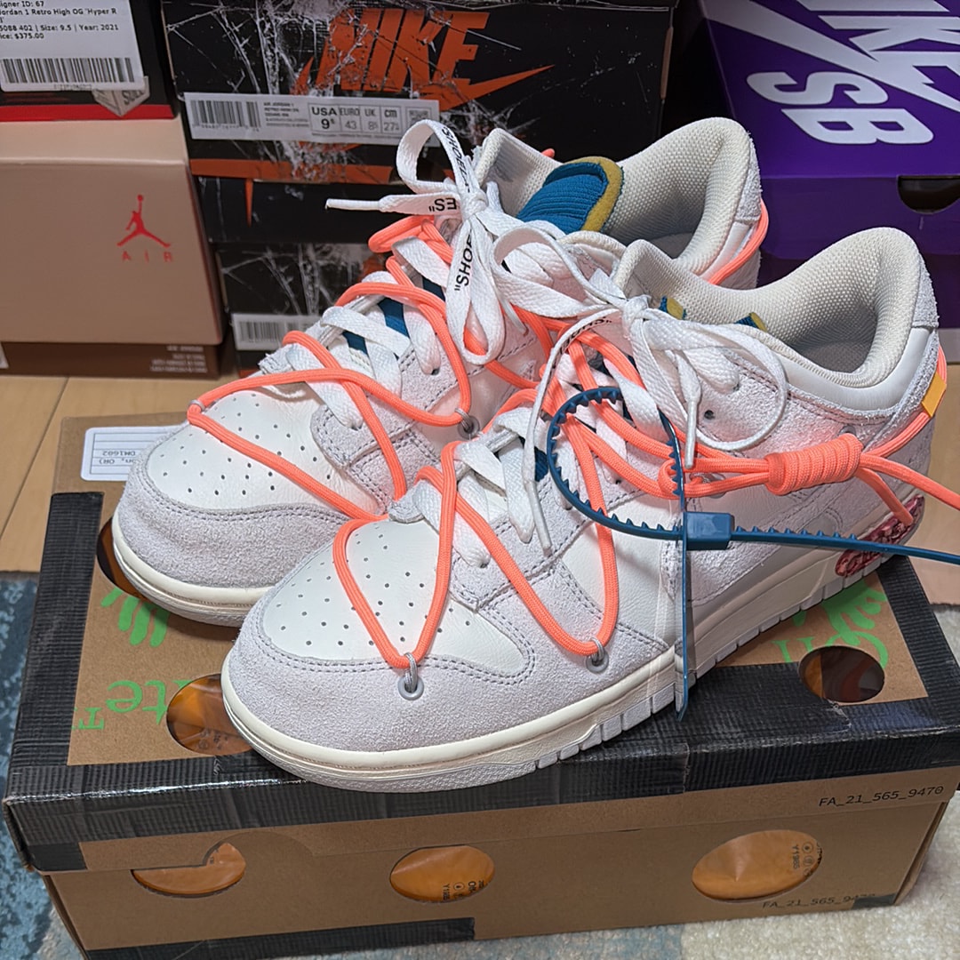 Off-White × Nike Dunk Low 1 of 50 "Lot.19"