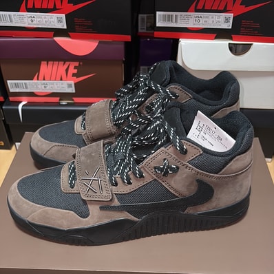 Travis Scott × Nike Jordan Jumpman Jack TR CJ1 T-Rexx "Black and Dark Mocha"