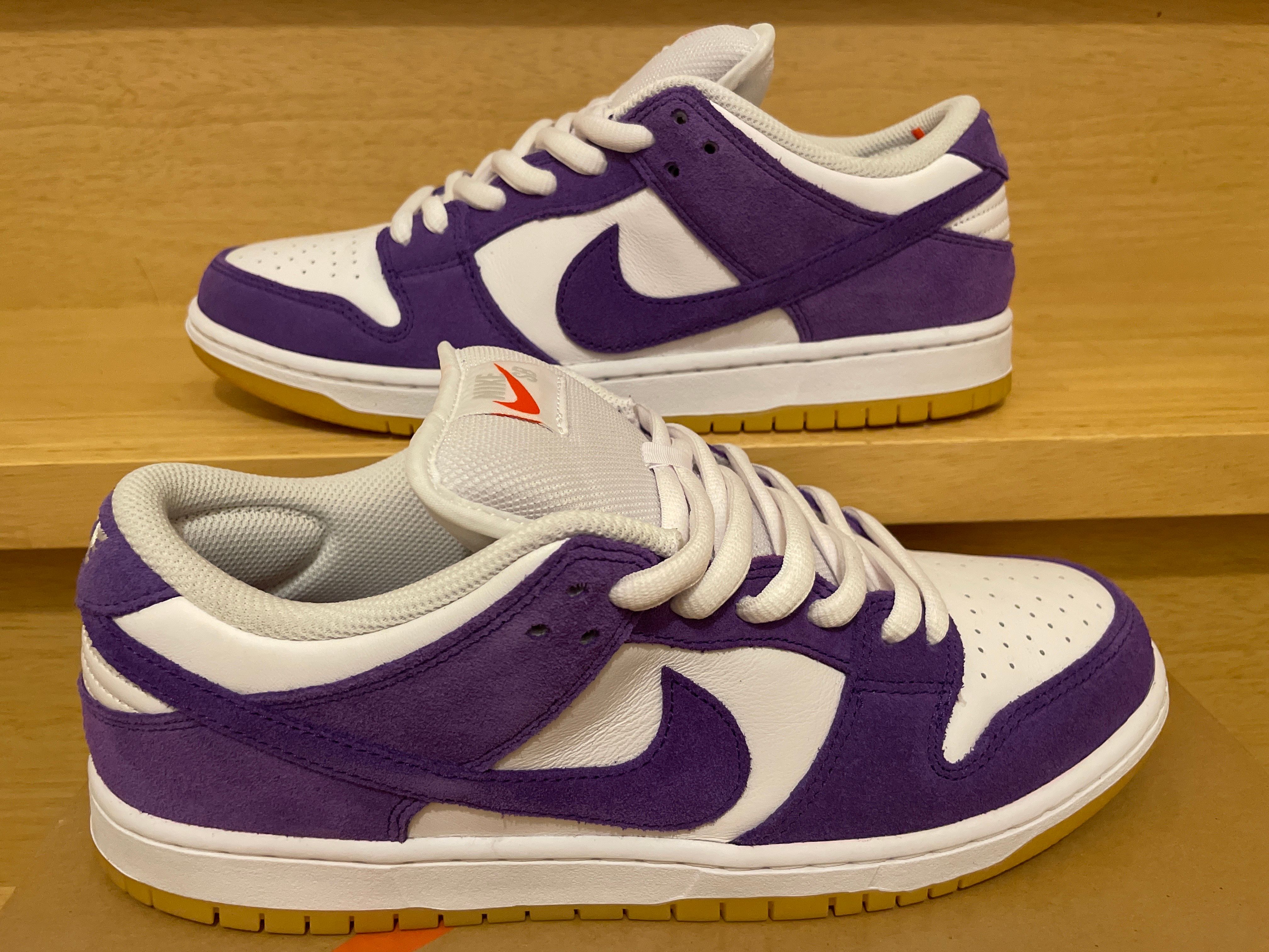 Nike SB Dunk Low Pro ISO Orange Label "Court Purple Gum"
