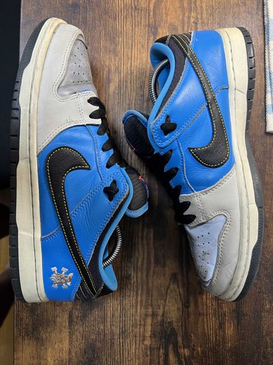 Instant Skateboards × Nike SB Dunk Low "Blue Hero"