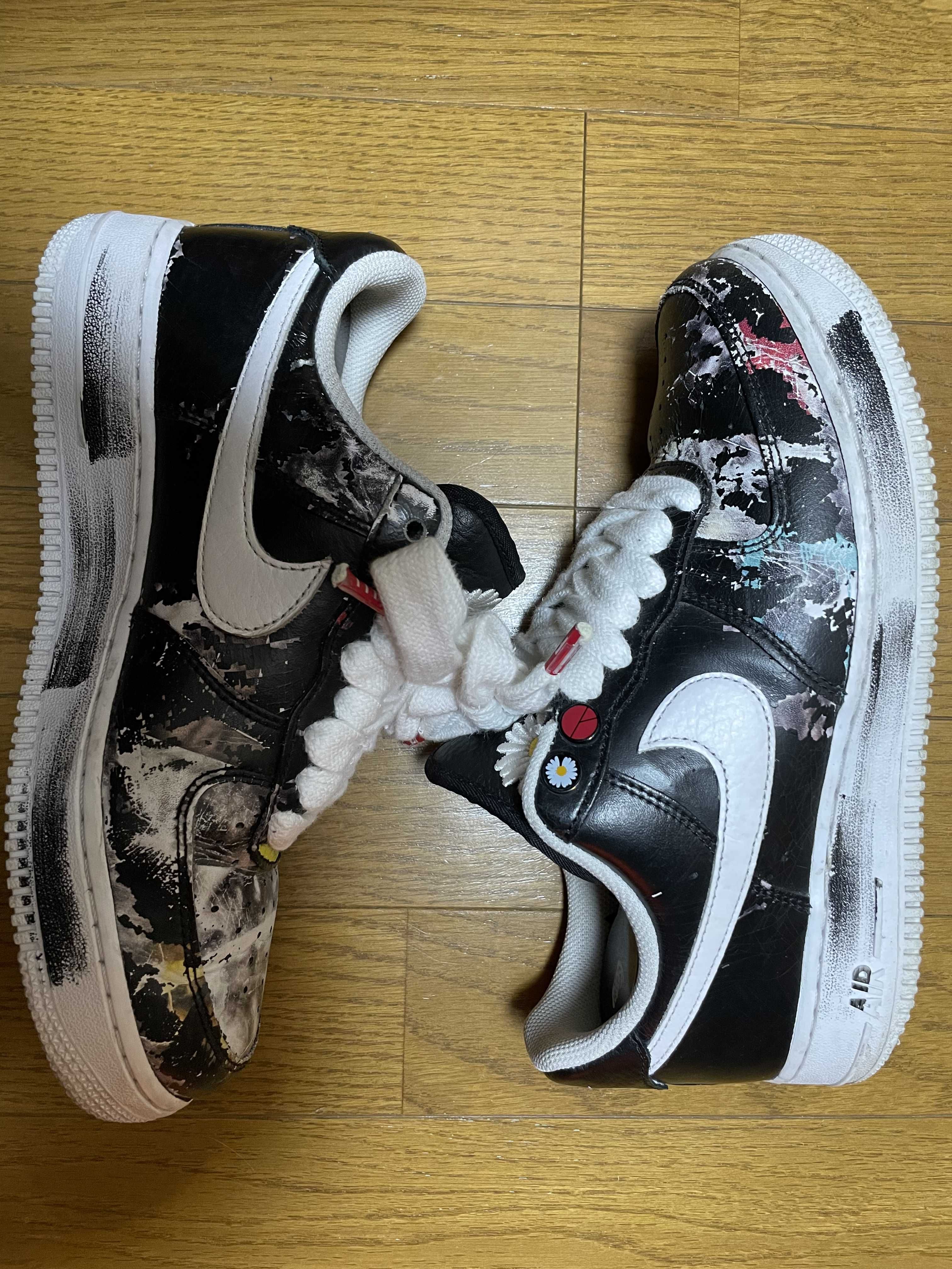 PEACEMINUSONE × Nike Air Force 1 Low Para Noise "Black" / G-DRAGON