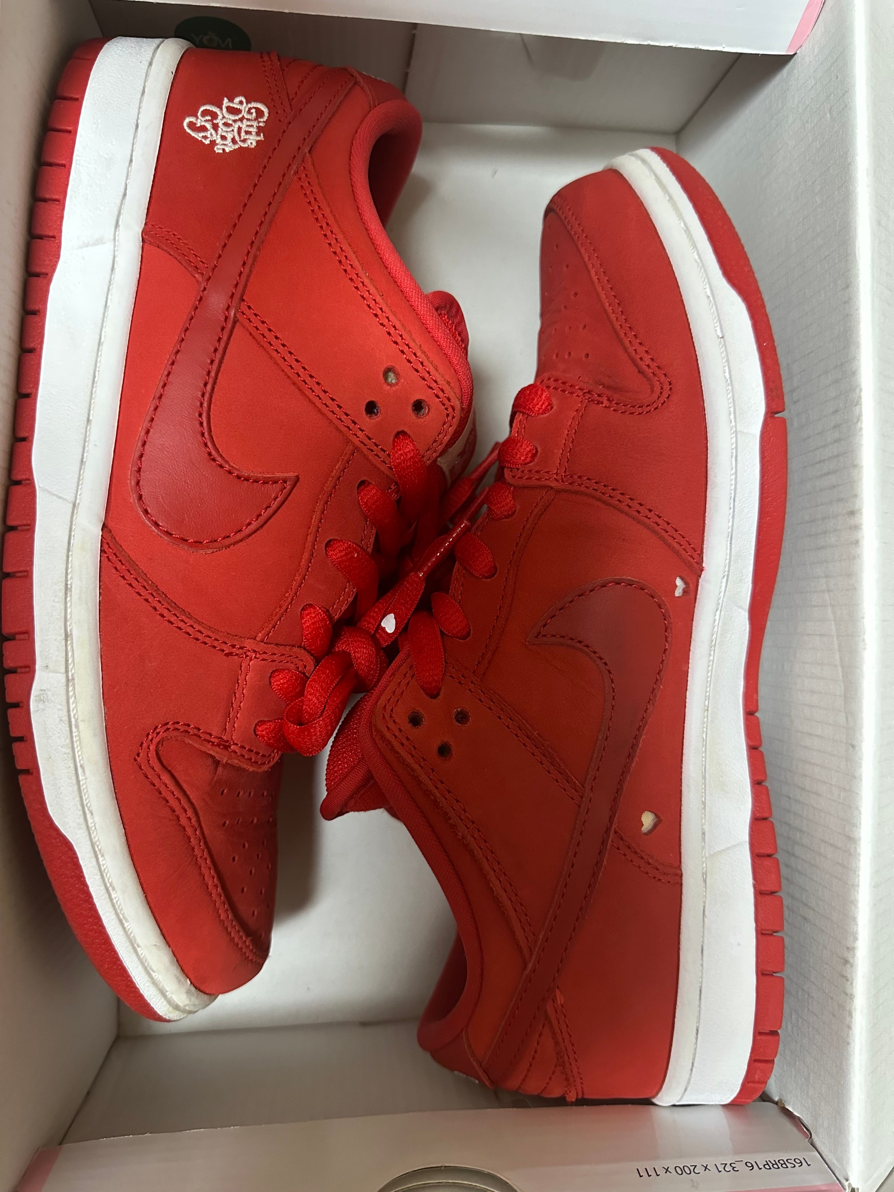 Girls Don't Cry × Nike SB Dunk Low Pro QS "Red" / VERDY