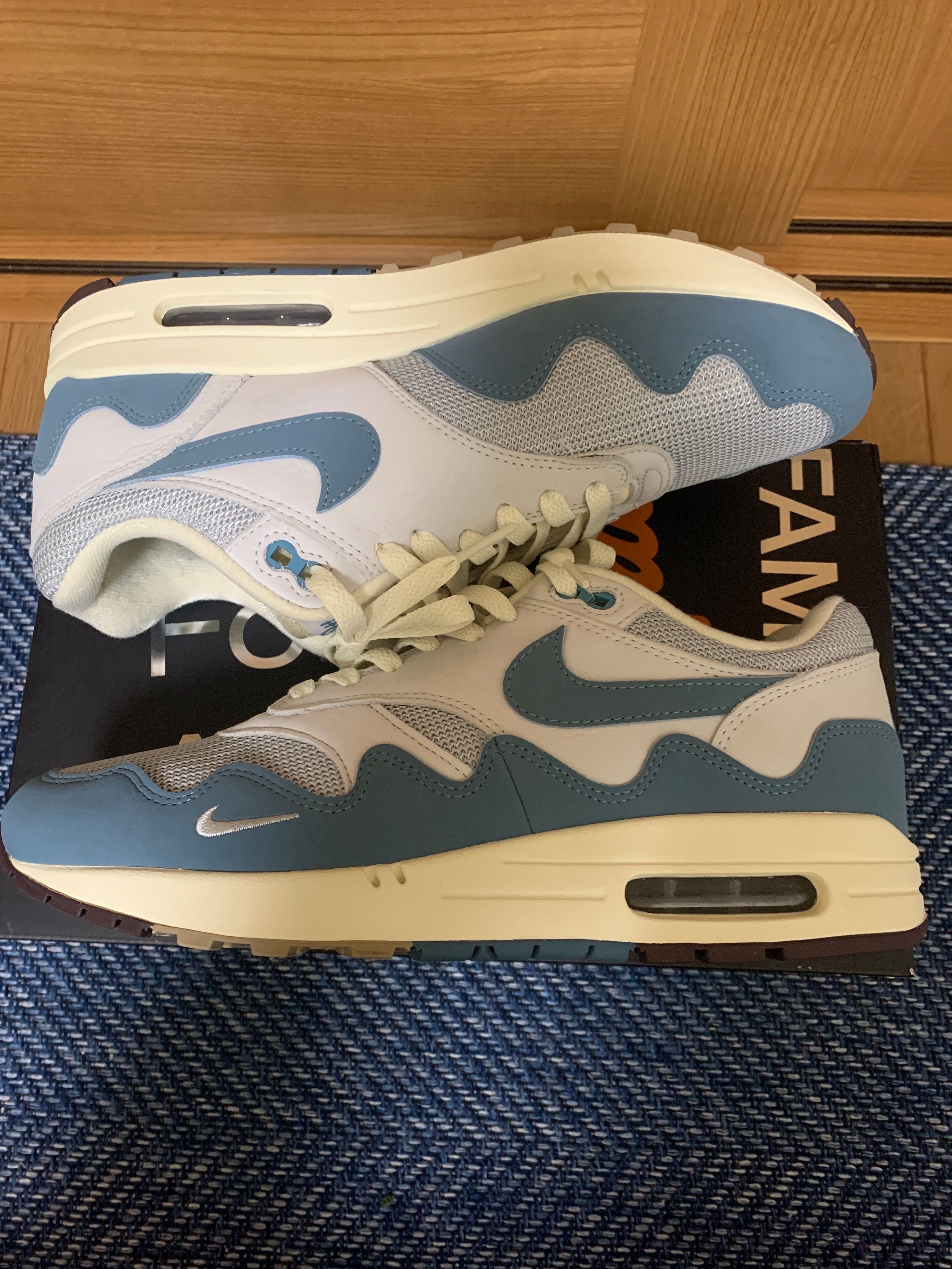 Patta × Nike Air Max 1 "Noise Aqua"