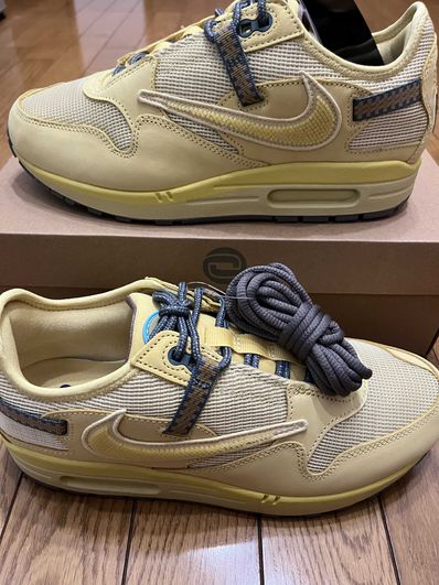 Travis Scott × Nike Air Max 1 "CACT.US Gold"