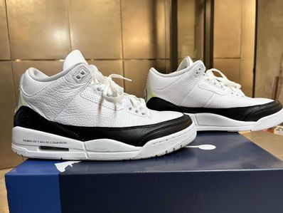 Fragment × Nike Air Jordan 3 "White/Black"