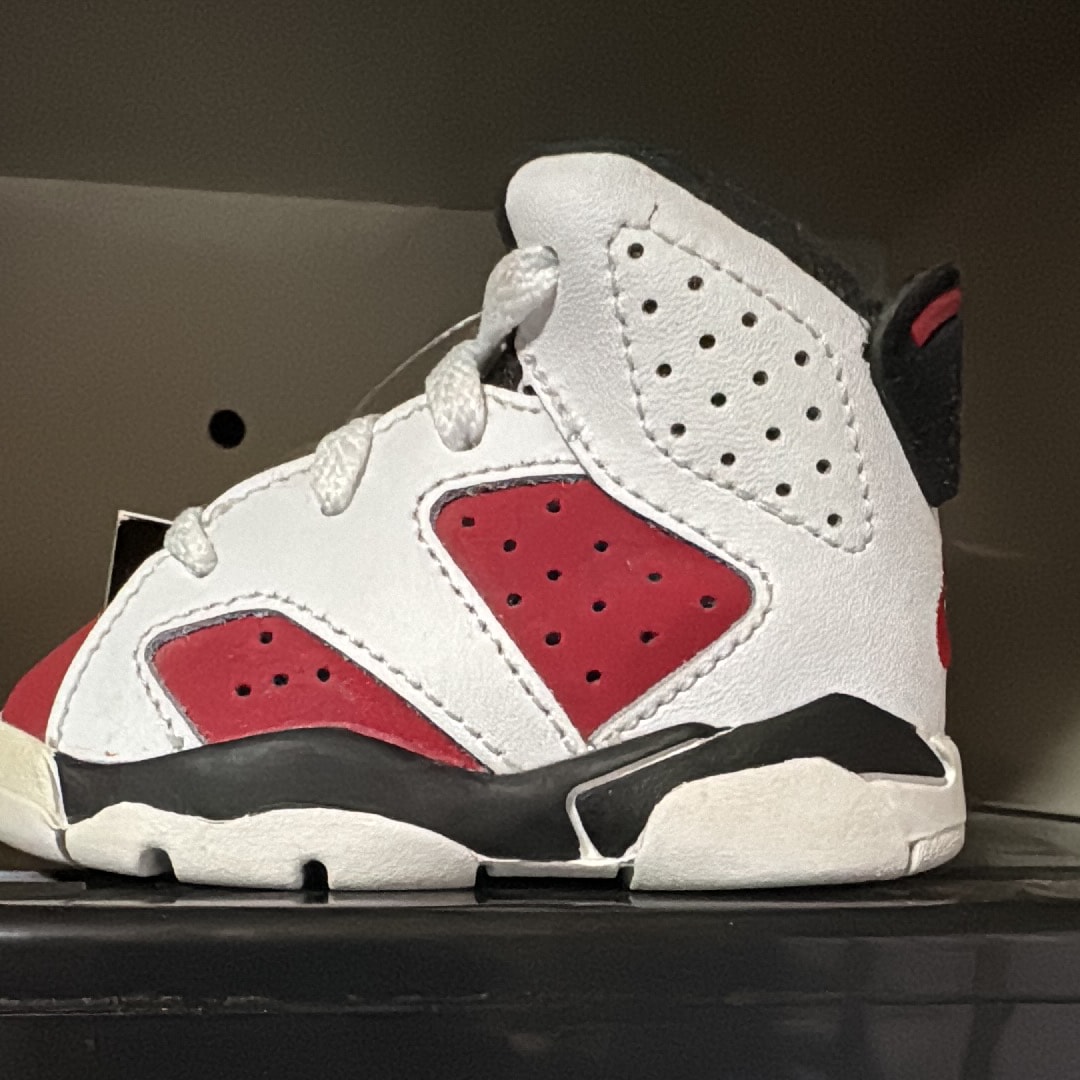 Nike TD Air Jordan 6 "Carmine" (2021)