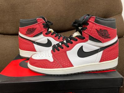 Spiderman × Nike Air Jordan 1 Origin Story "Gym Red/White/Photo Blue/Black"