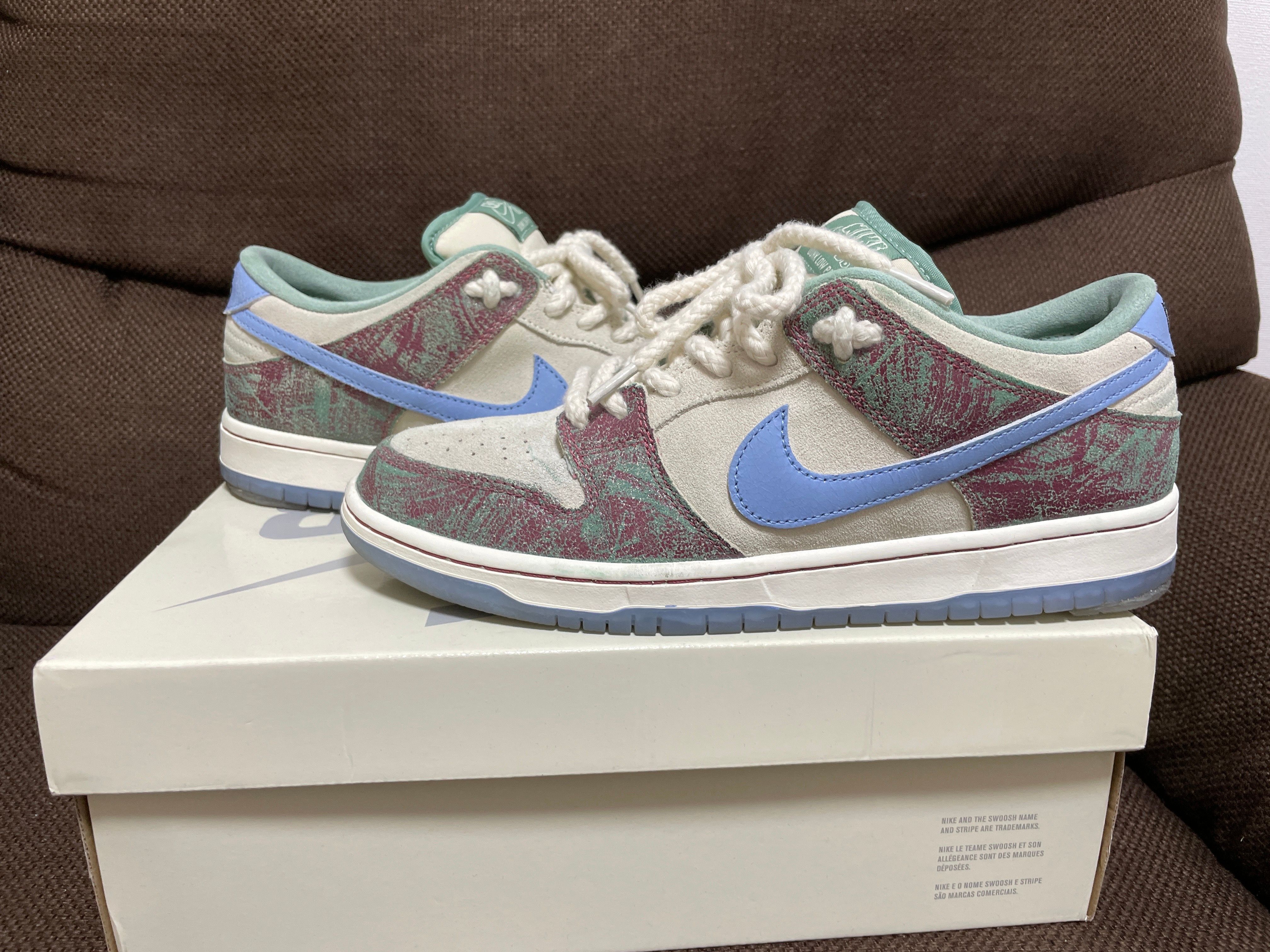 Crenshaw Skate Club × Nike SB Dunk Low PRO QS "Sail/Light Blue-Cedar"