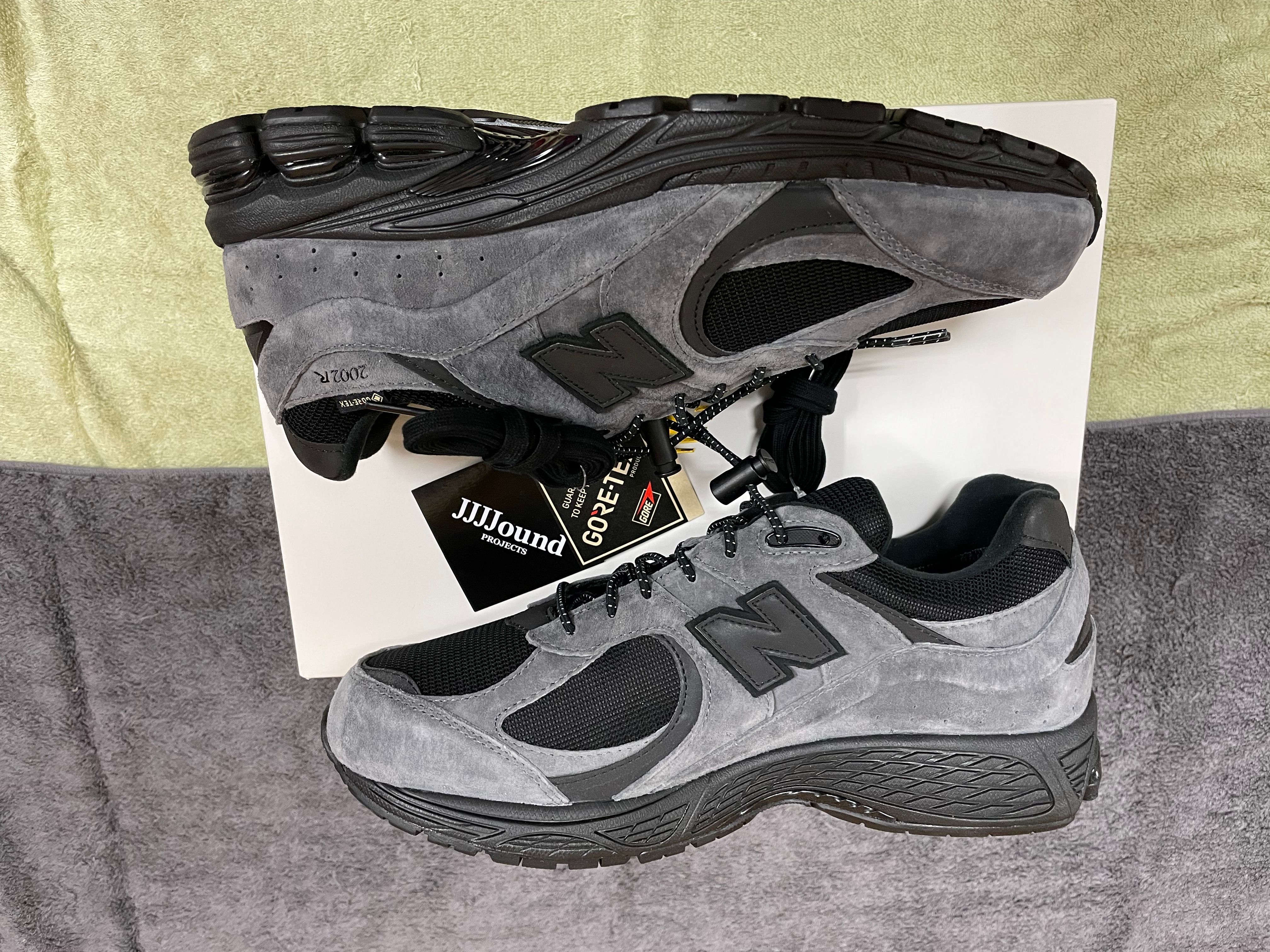 JJJJound × New Balance 2002R GORE-TEX "Charcoal" M2002RXZ