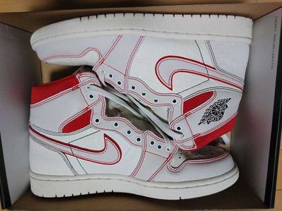 Nike Air Jordan 1 Retro High OG "Sail/University Red"