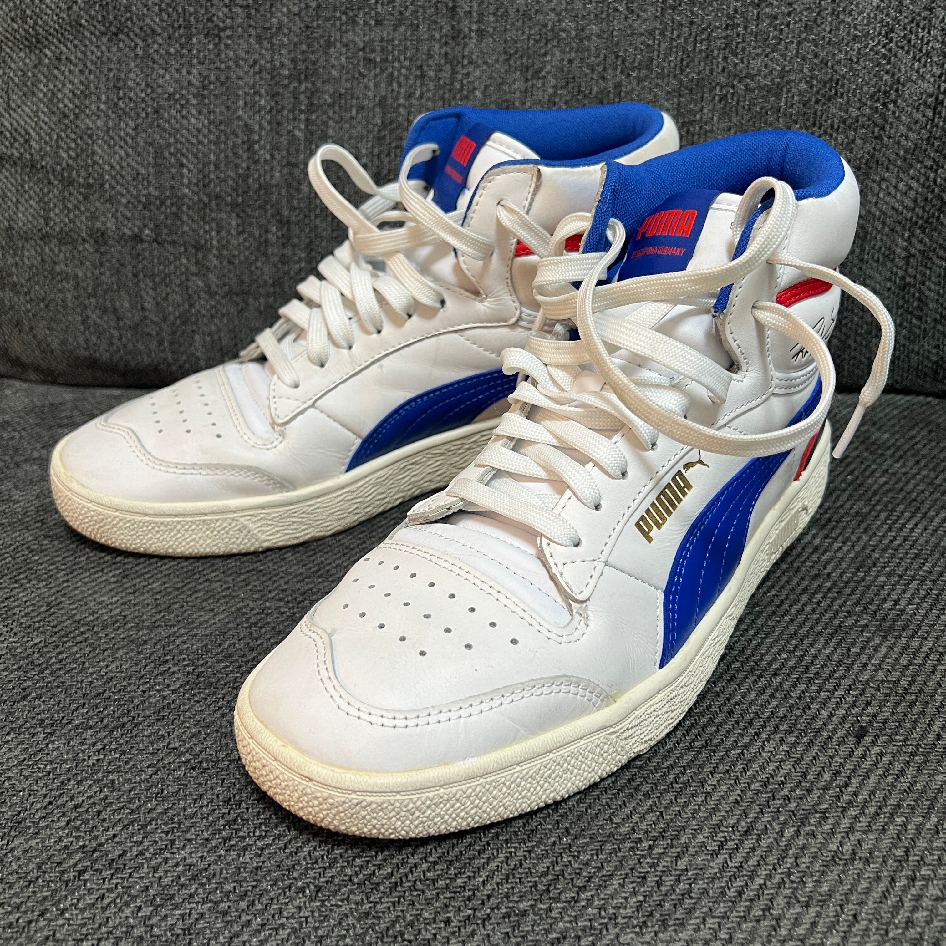 Puma Ralph Sampson Mid OG "White Blue Red"