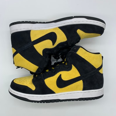 NIKE SB DUNK HIGH "MAIZE AND BLACK"