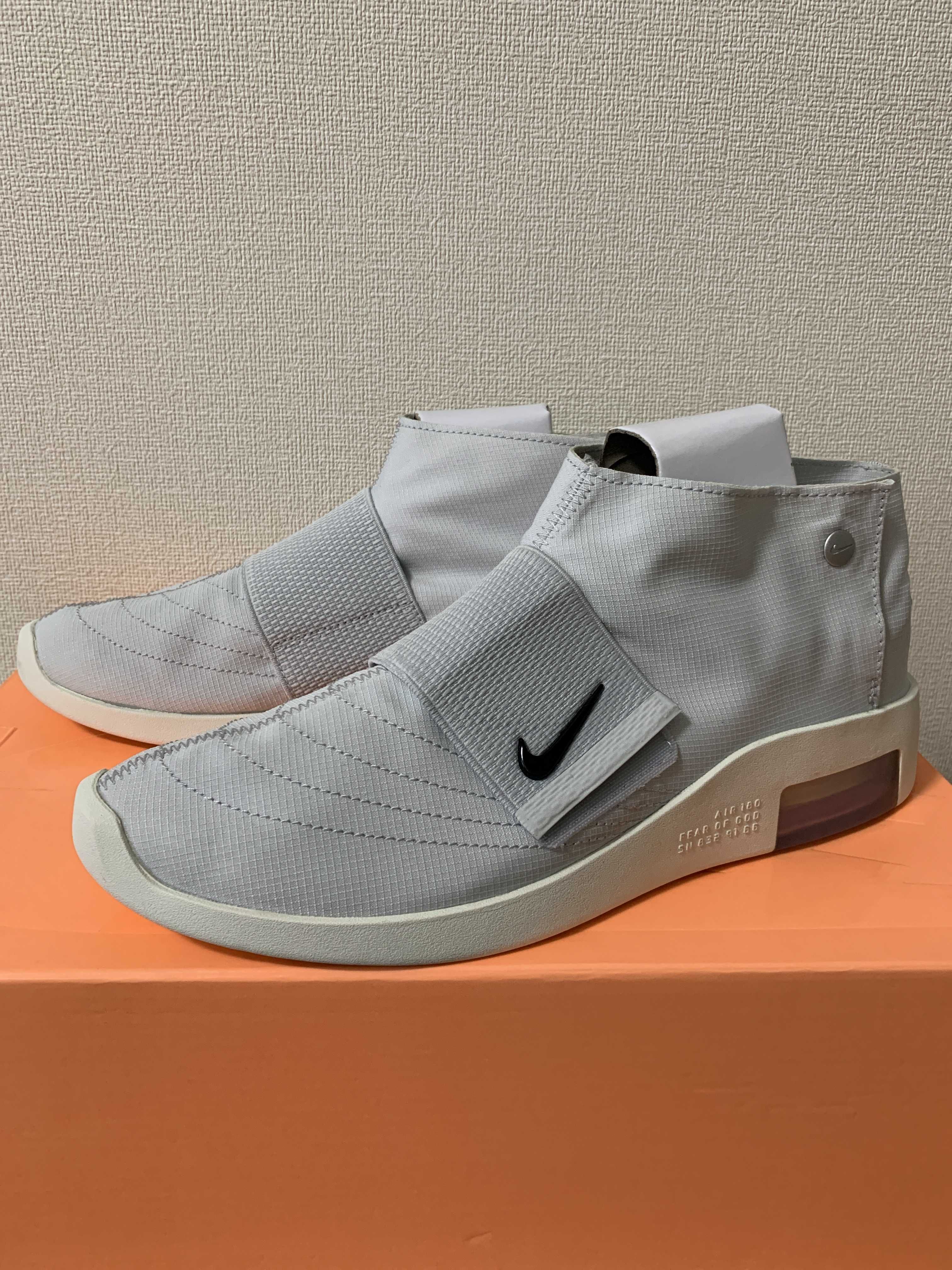 Fear Of God × Nike Air Moccasin "Pure Platinum"