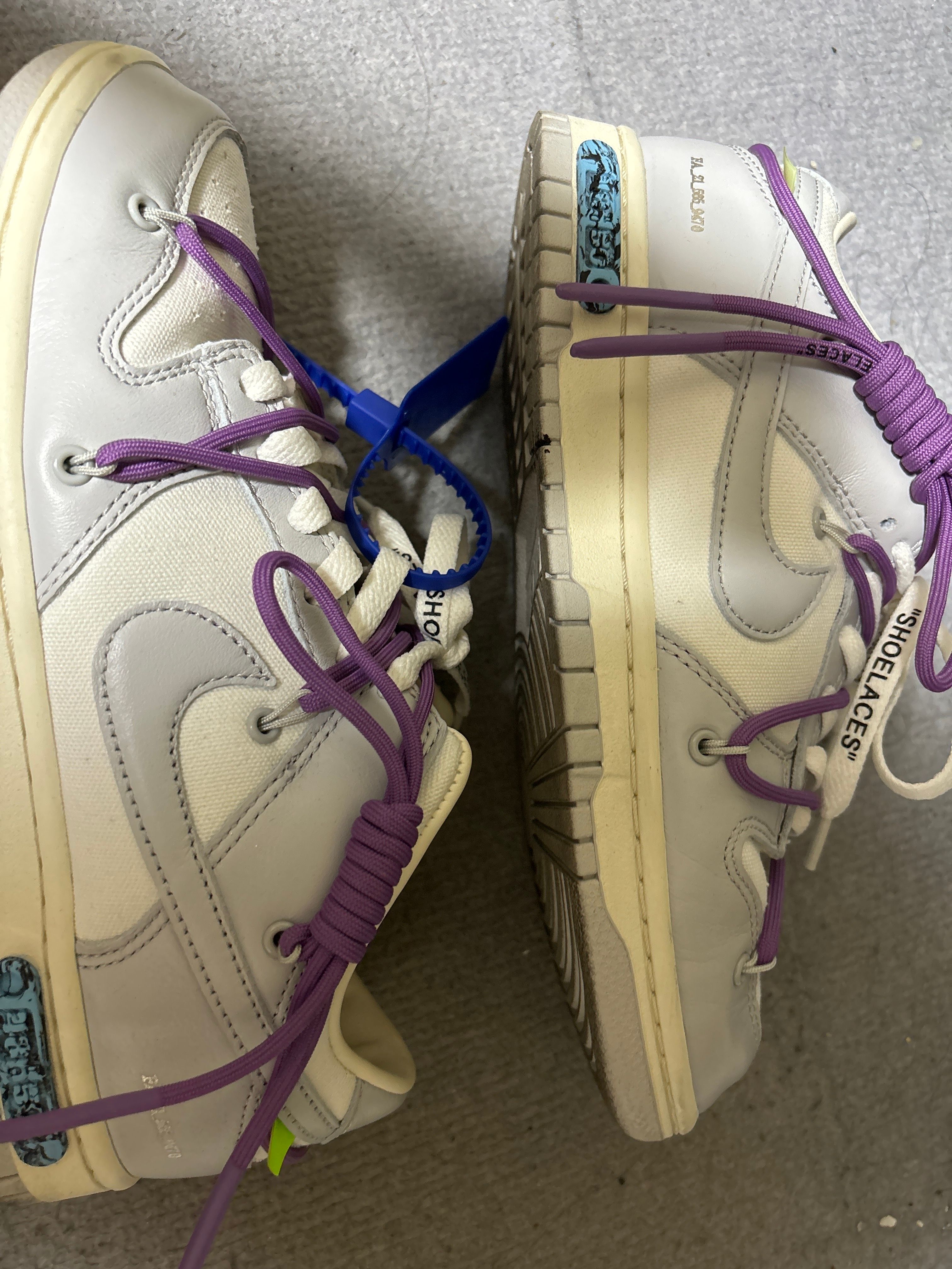 Off-White × Nike Dunk Low 1 of 50 "Lot.48" 