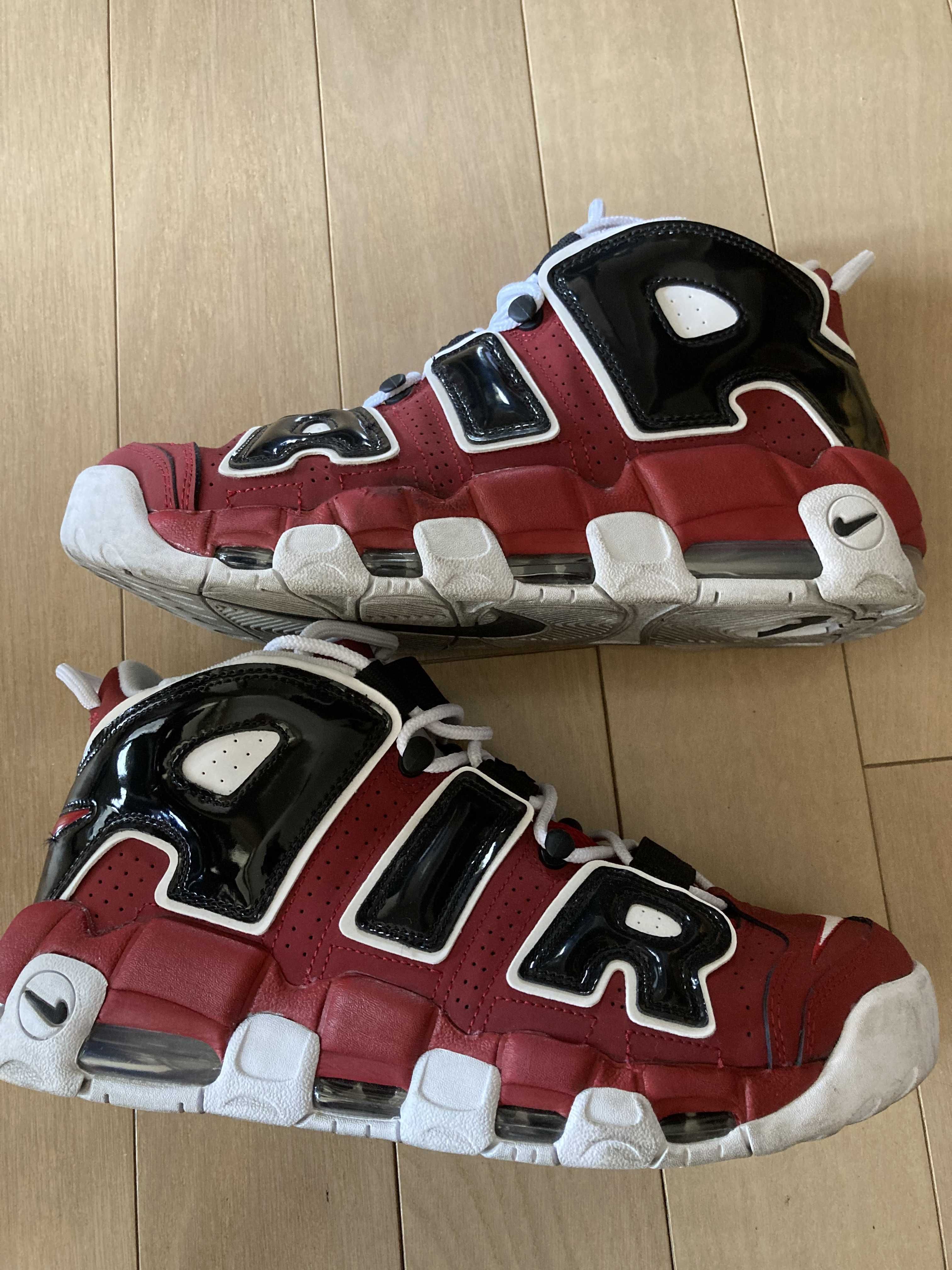 Nike Air More Uptempo ’96 "Black and Varsity Red" (2021)