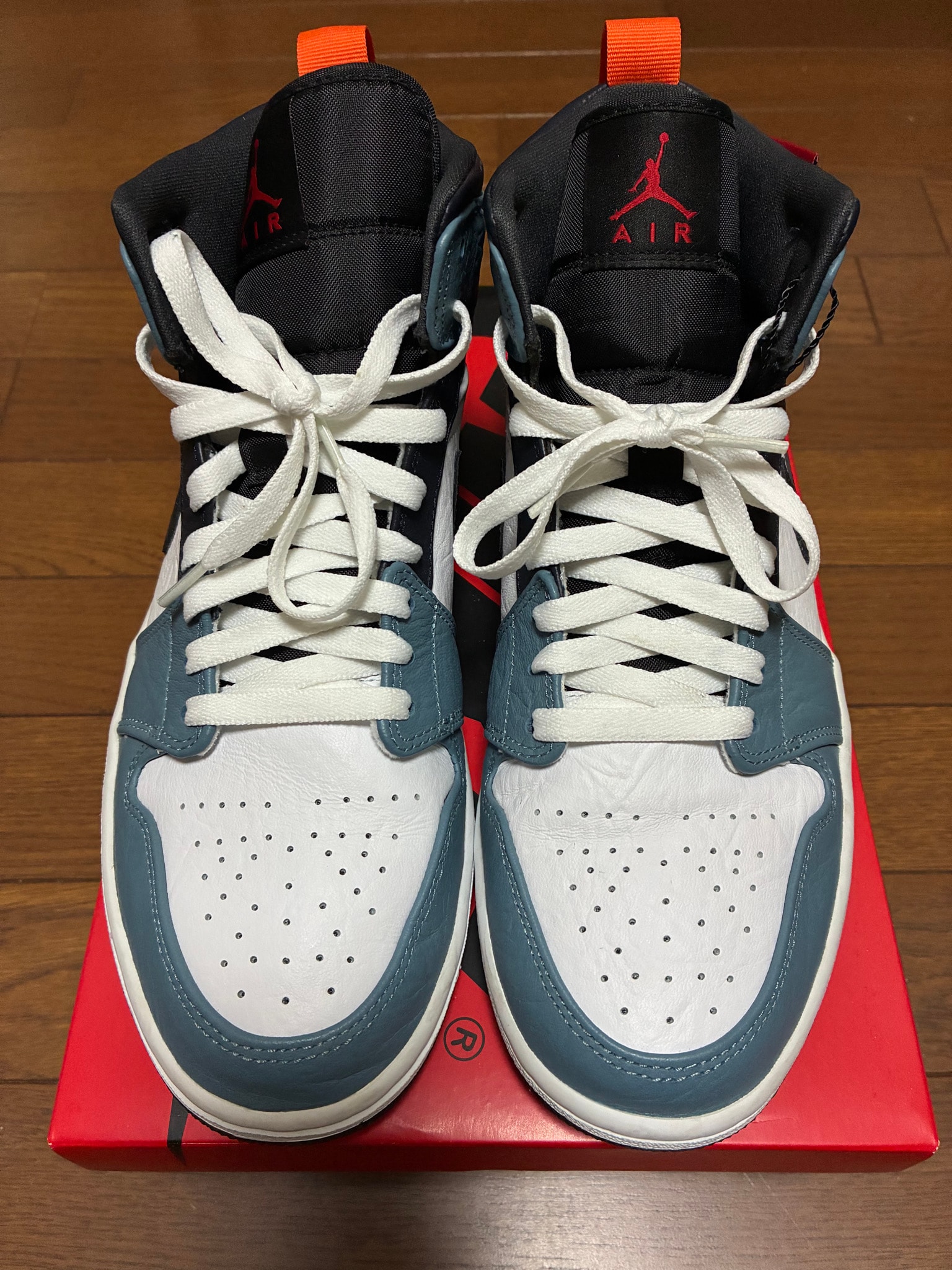 FACETASM × Nike Air Jordan 1 Mid "White/Navy"