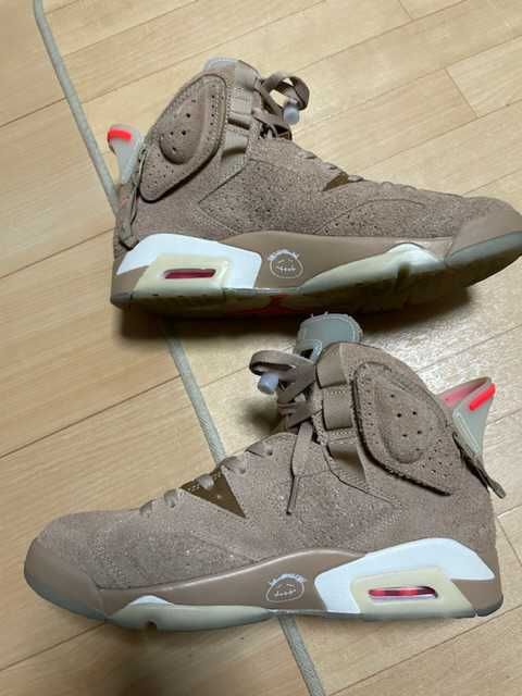Travis Scott × Nike Air Jordan 6 "British Khaki"