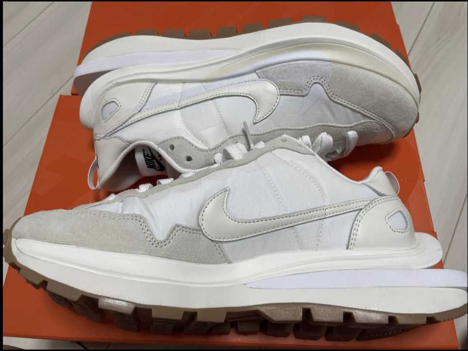 sacai × Nike Vapor Waffle "White Gum"